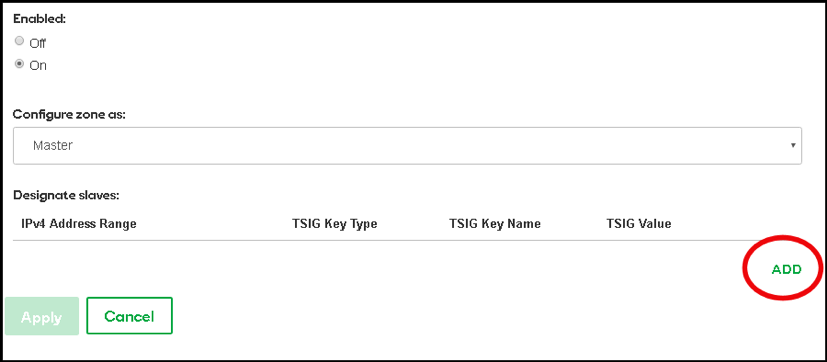 Adding Secondary DNS at GoDaddy DNS