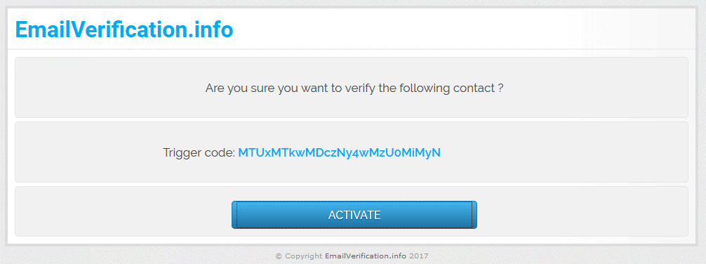 EmailVerification.info Site